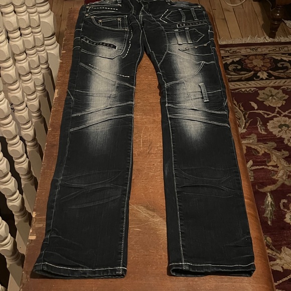 Authentic JRag Industry Famous Denim size 24 Dark Indigo - Picture 12 of 16